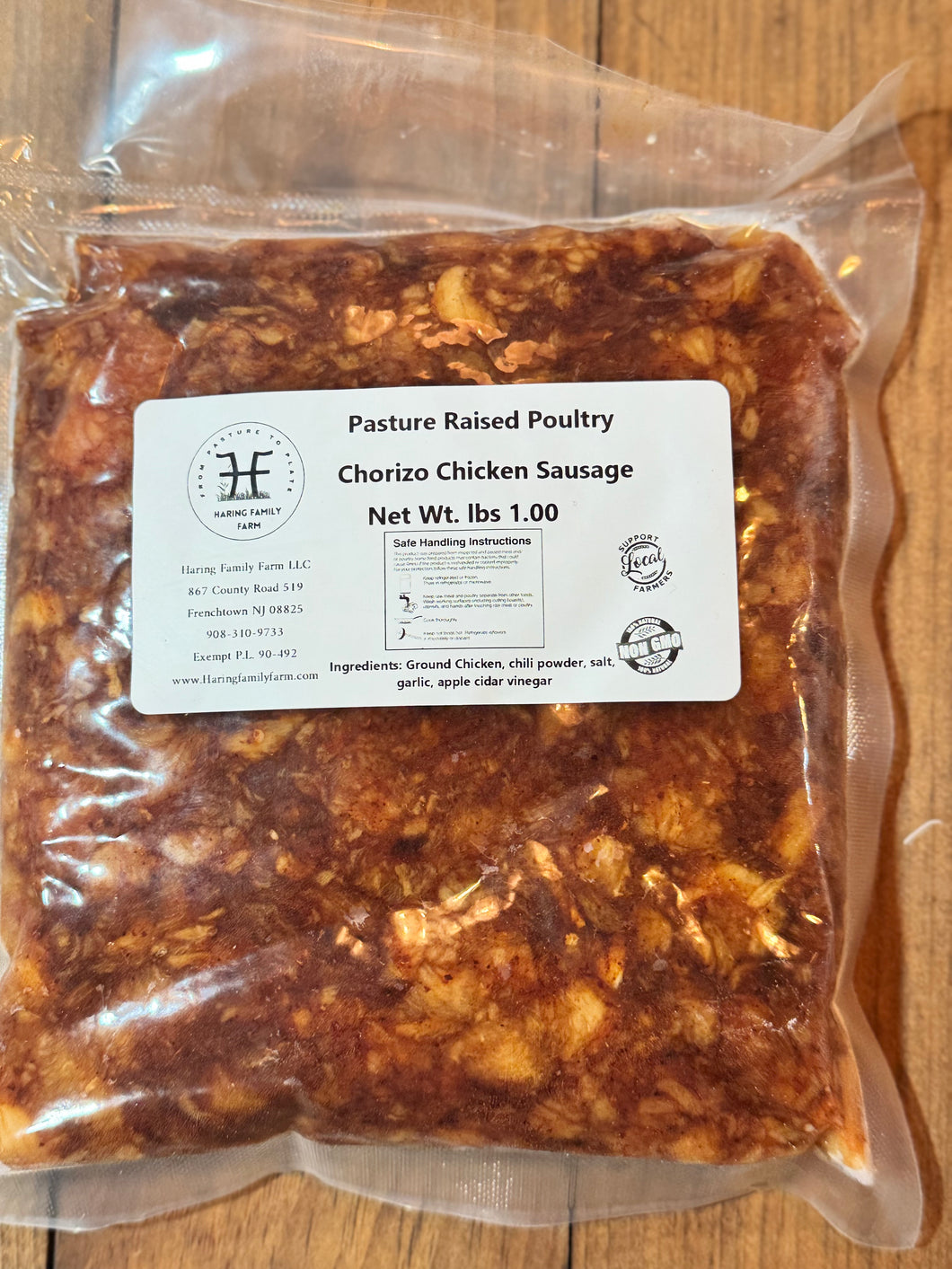 Chorizo loose Chicken Sausage